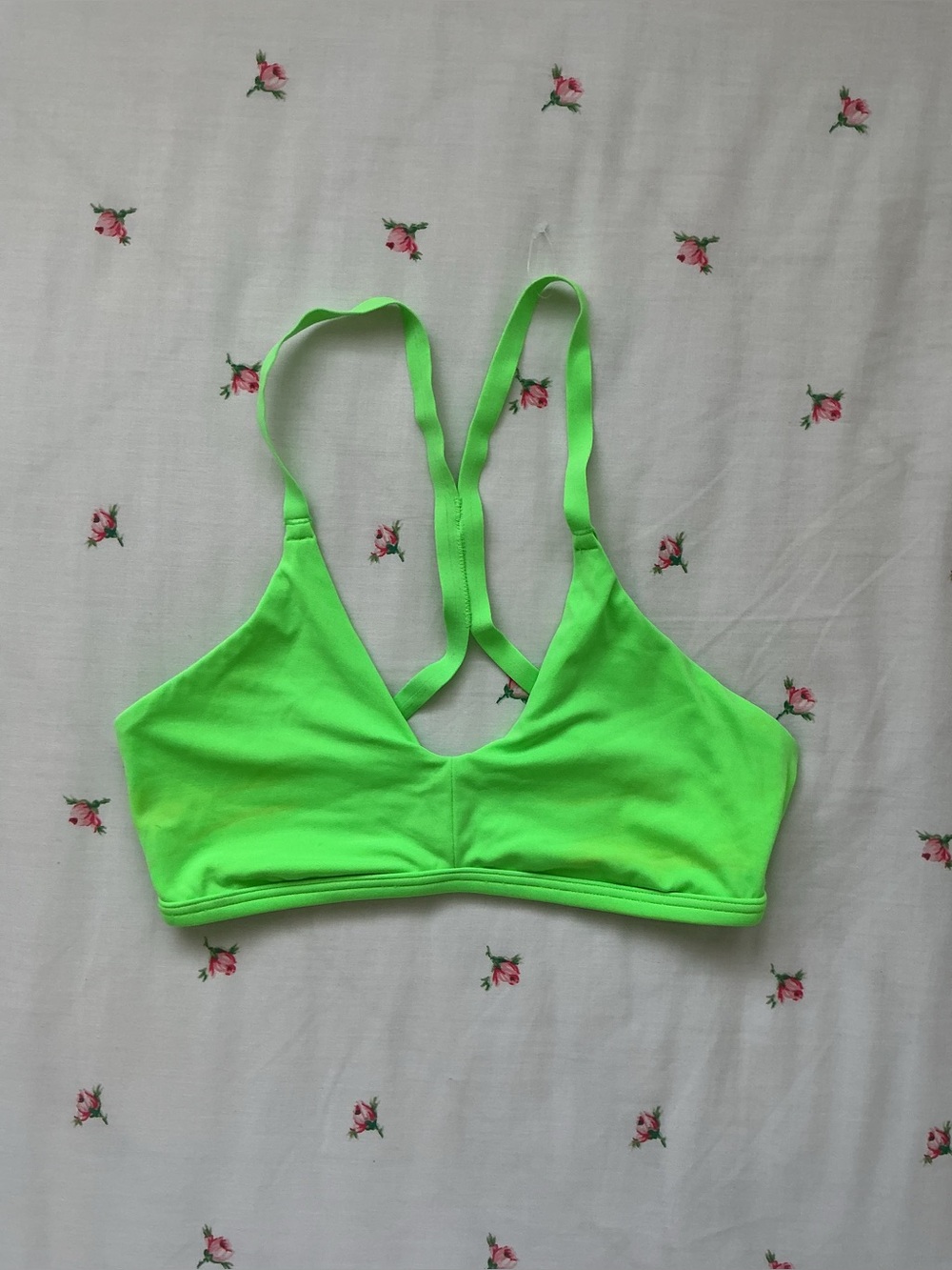Aerie Offline neon sports bra